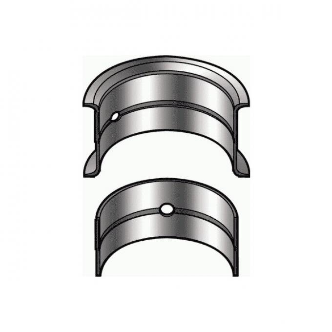 Crankshaft Main Bearing Set - Ford Flathead V8 85 HP 21 Stud Engine - 2.4 Journal - Choose Your Size