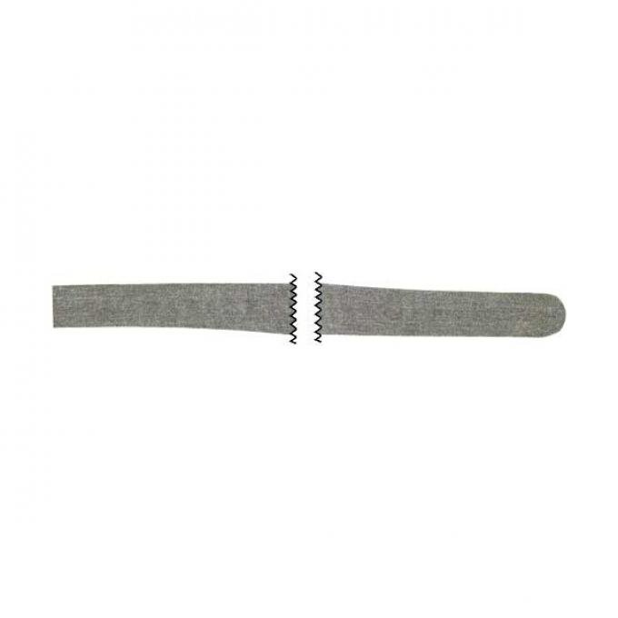 Model T Ford Window Lift Strap - Closed Cars - Gray Wool