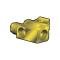 Brake T Rear Connector - Rear - Brass - Ford Pickup Truck