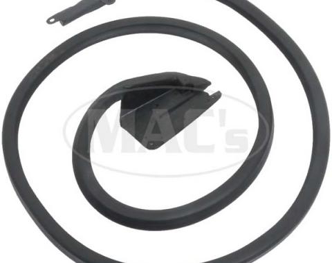 Ford Weatherstrip Door Seal,Driver Side, 1969-1970