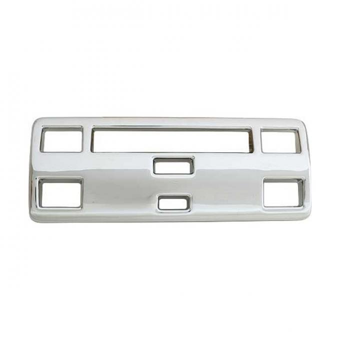 Dash Panel - Chrome - Die Cast - Street Rod Style - Ford Passenger & Ford Deluxe