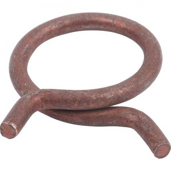 Corbin Type Hose Clamp - 1-1/16 Diameter - Dull Cad & Red Dye