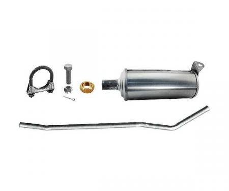 Model T Ford Muffler Kit - Includes Steel End Muffler