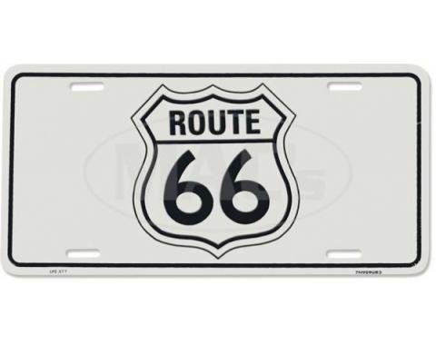 License Plate, Route 66