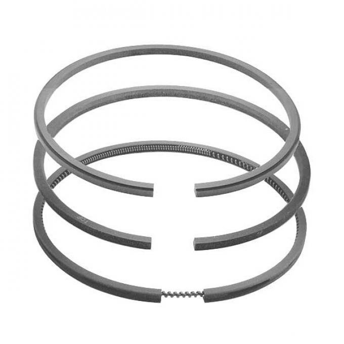 Piston Ring Set - 3 Ring Type - Ford Flathead V8 85 HP - 3-1/16 Bore - Choose Your Size