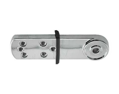 Ford Pickup Truck Outside Rear View Mirror Arm - Bright Finish - Right Or Left - 6 Hole Mount