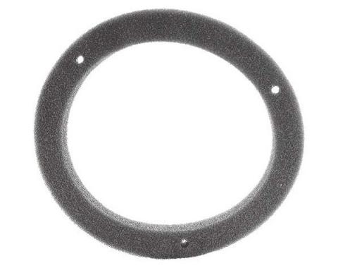 Gaskets - Vent Air Inlet Duct To Cowl - Black Foam Rubber