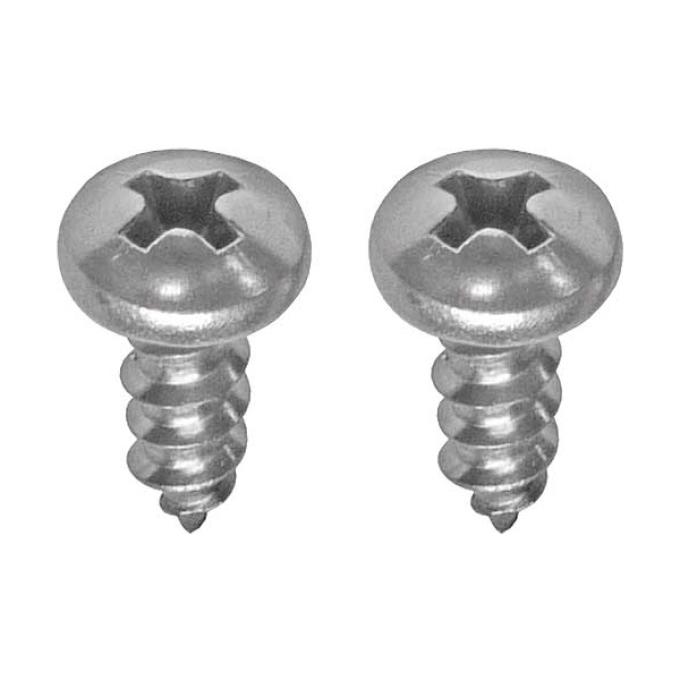 Ford Thunderbird Seat Hinge Elbow Cover Screw Set, 1961-63