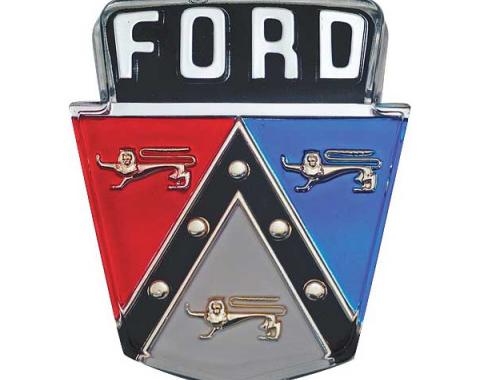 Trunk Lid Emblem - Plastic - Ford Crest - Ford