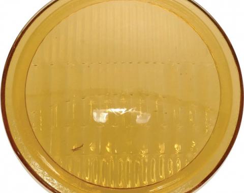 Model A Ford Cowl Lamp Glass Lens - Amber - Ideal For Turn Signal Conversions