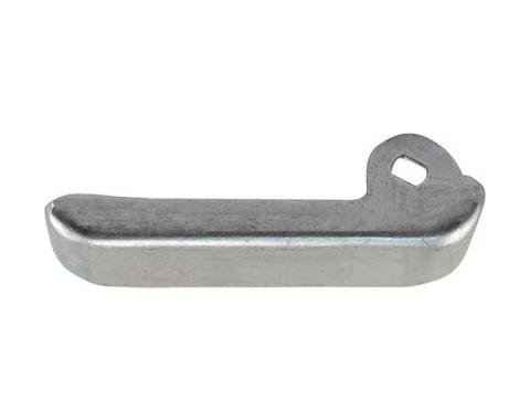 Ford Pickup Truck Tailgate Release Handle - Zinc Plated - F100 Thru F250 Styleside Bed