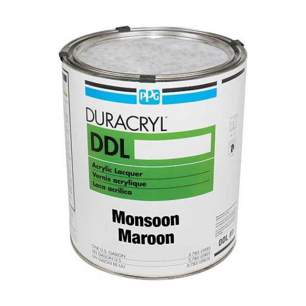 Exterior Body Paint Acrylic Lacquer Monsoon Maroon