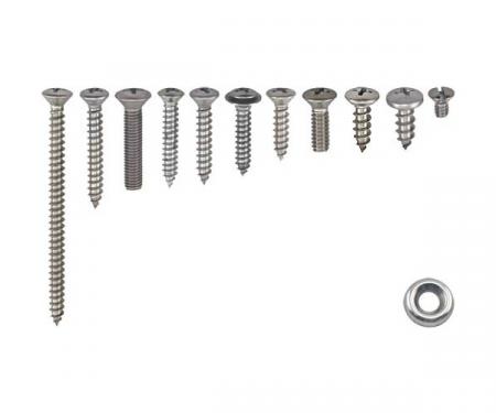 Interior Trim Screw Kit - Ford Victoria Hardtop