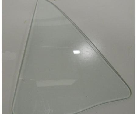 Quarter Window Glass, Left - 64-66 Ford Mustang - Convertible