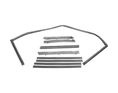 Ford Mustang Convertible Roof Rail Seal Set - 5 Pieces