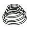 Ford Thunderbird Hood Latch Spring, 1955-57