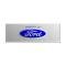 Door Scuff Plate Center Emblem - Blue Logo - Adhesive Backing