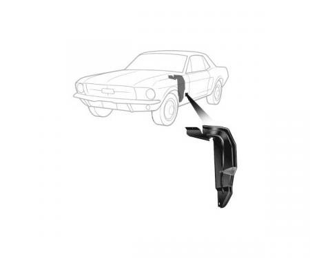 Redline Restomotive® 1967-1968 Ford Mustang Left Rear Fender Splash Shield / Guard