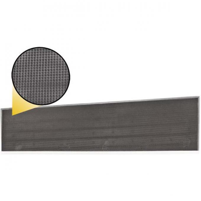 Model A Ford Running Boards - For Passenger Cars - With Satin Finish Stainless Steel Outer Trim & Pyramid Mat With Smooth Perimeter