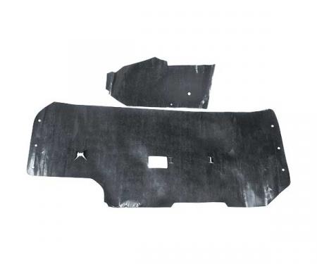 Ford Mustang Door Trim Panel Water Shields - 4 Pieces - Convertible