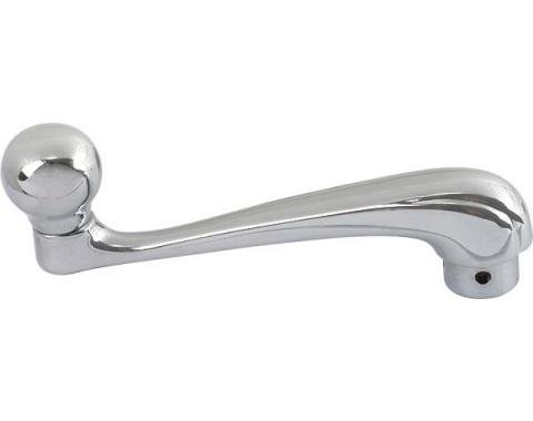 Model A Ford Window Riser Crank Handle - Chrome - Victoria & Convertible Sedan A-400