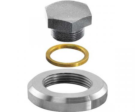 Oil Pan Drain Plug Repair Kit - Weld-in Type