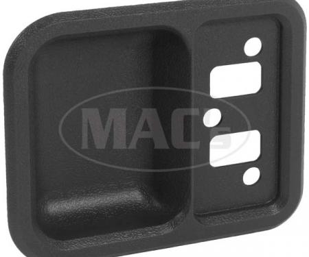 Inside Door Handle Cup - Black