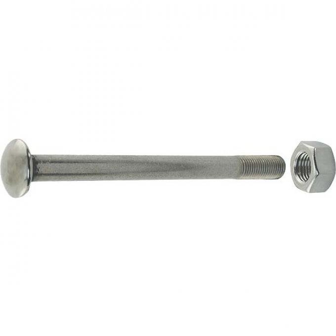 Model A Ford Front Bumper Bar End Bolt - Stainless Steel - With Nut
