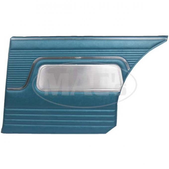 Rear Side Panels, Hardtop, Galaxie 500, 1963