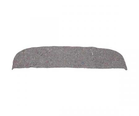 Rear Window Package Tray Jute Insulation - Pre-Cut Jute Fiber - Ford 2-Door Sedan