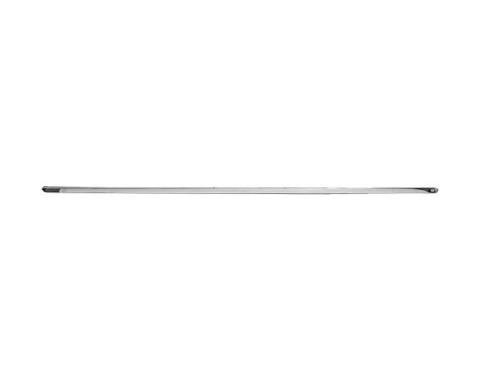 Ford Mustang Rocker Panel Moulding - Left - Bright Metal