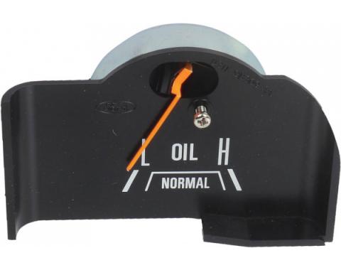 F-Series Truck/Bronco Oil Pressure Gauge, Orange Needle, 1977-1979