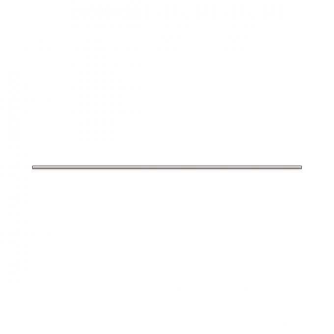 Grille Bar - Replacement - Plain Steel - Ford Passenger