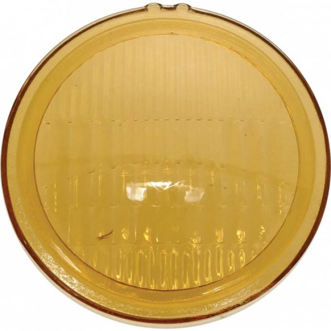 Model A Ford Cowl Lamp Glass Lens - Amber - Ideal For Turn Signal Conversions