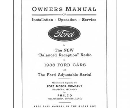 Radio Installation Handbook - 8 Pages - Ford