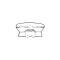 Fiberglass Firewall Insulator - Requires 12 Studs - V8 - Ford Pickup Truck