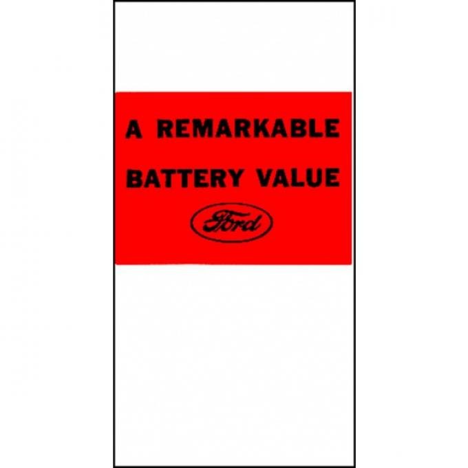 A Remarkable Battery Value