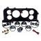 Mustang - New Vintage USA Performance Series Kit - 6 Gauge Package, White Dial - 1987-1993 - Programmmable Speedometer MPH