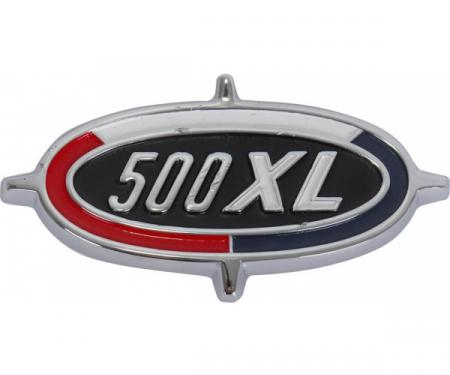 Galaxie 500 XL Hardtop & Convertible Gas Door Emblem, 1963