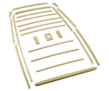 Model A Ford Top Wood Kit - Fordor Sedan 160A & 160B & 160CSlant Windshield