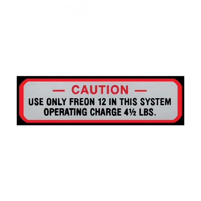 Air Conditioning Compressor Decal - Mercury