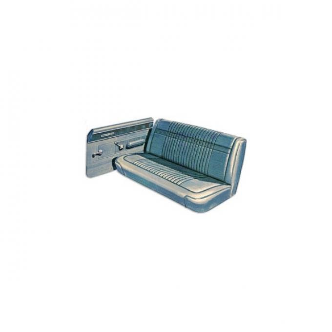 Fairlane 500 Front Split Bench Seat Cover, 1966