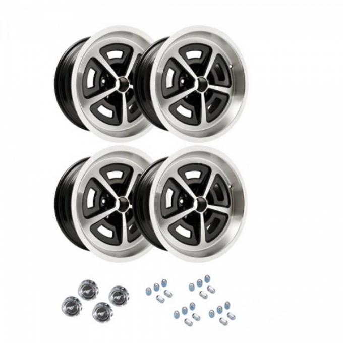 Ford Mustang - Magnum Cast Aluminum Wheel Kit, 17x9, 1964-1973