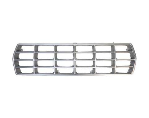 Radiator Grille Insert - Plastic - Bright Argent