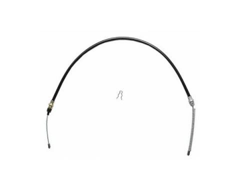 Thunderbird Parking Brake Cable, Left Rear Drum Brake, 1975-1979