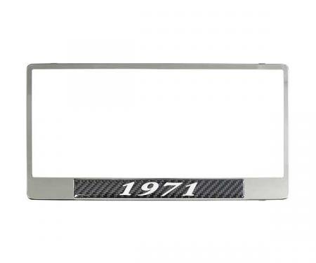 License Plate Frame - 1971