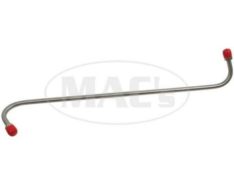 Ford Thunderbird Fuel Line, Pump to Filter, Stainless, 1955