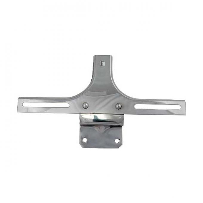 Front License Plate Bracket - Stainless Steel - Street Rod Item - Ford