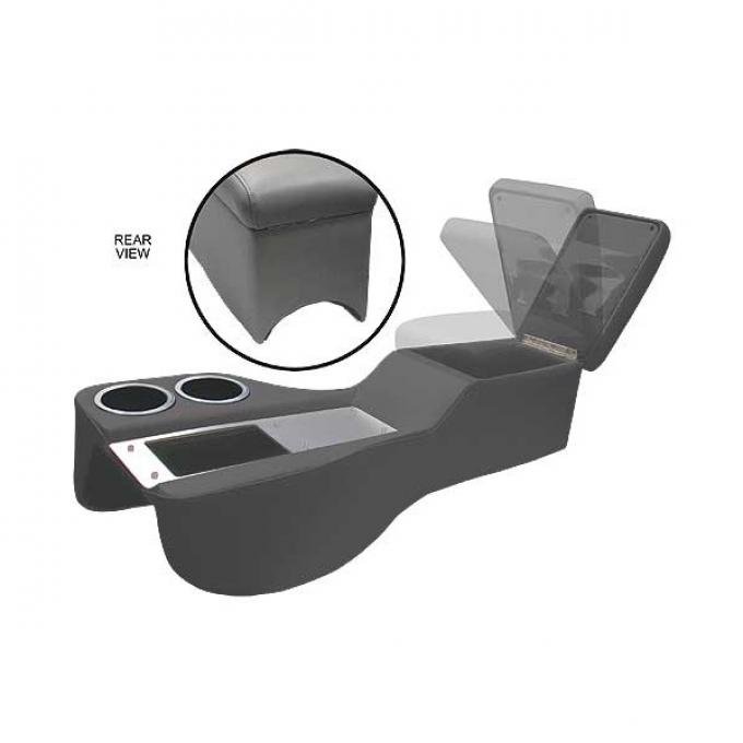 Ford Mustang Humphugger Cruiser Console - Coupe & Fastback - Black