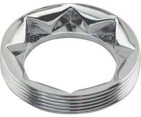 Model A Ford Gas Gauge Nut - Inner - Chrome Plated - Small